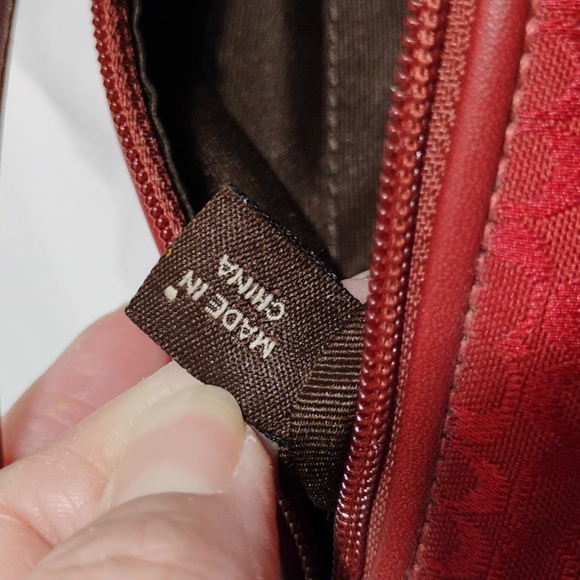 FIRM PRICE! Coach Y2K Signature Collection Mini Canvas/Leather Handbag/Wallet - Picture 8 of 16